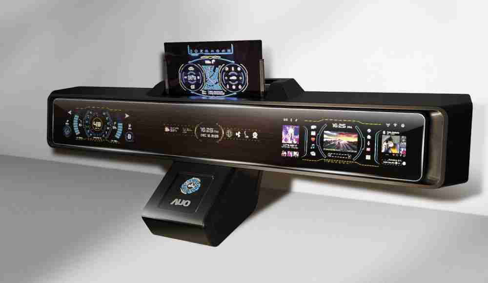 PG国际Micro LED沉浸式车舱显示方案结合 可卷式、、、可伸缩的Micro LED应用并可呈现不同的质感纹路，，，展现人性化设计